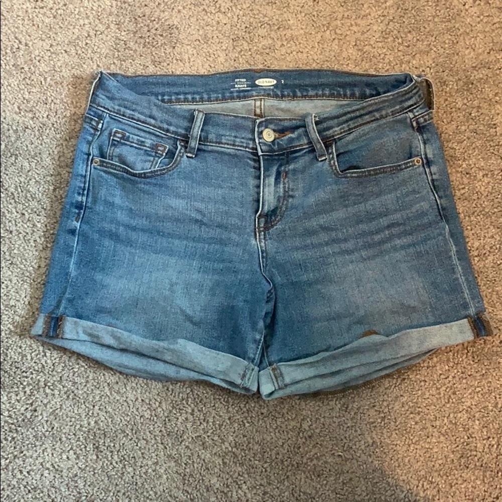 Light Blue denim shorts